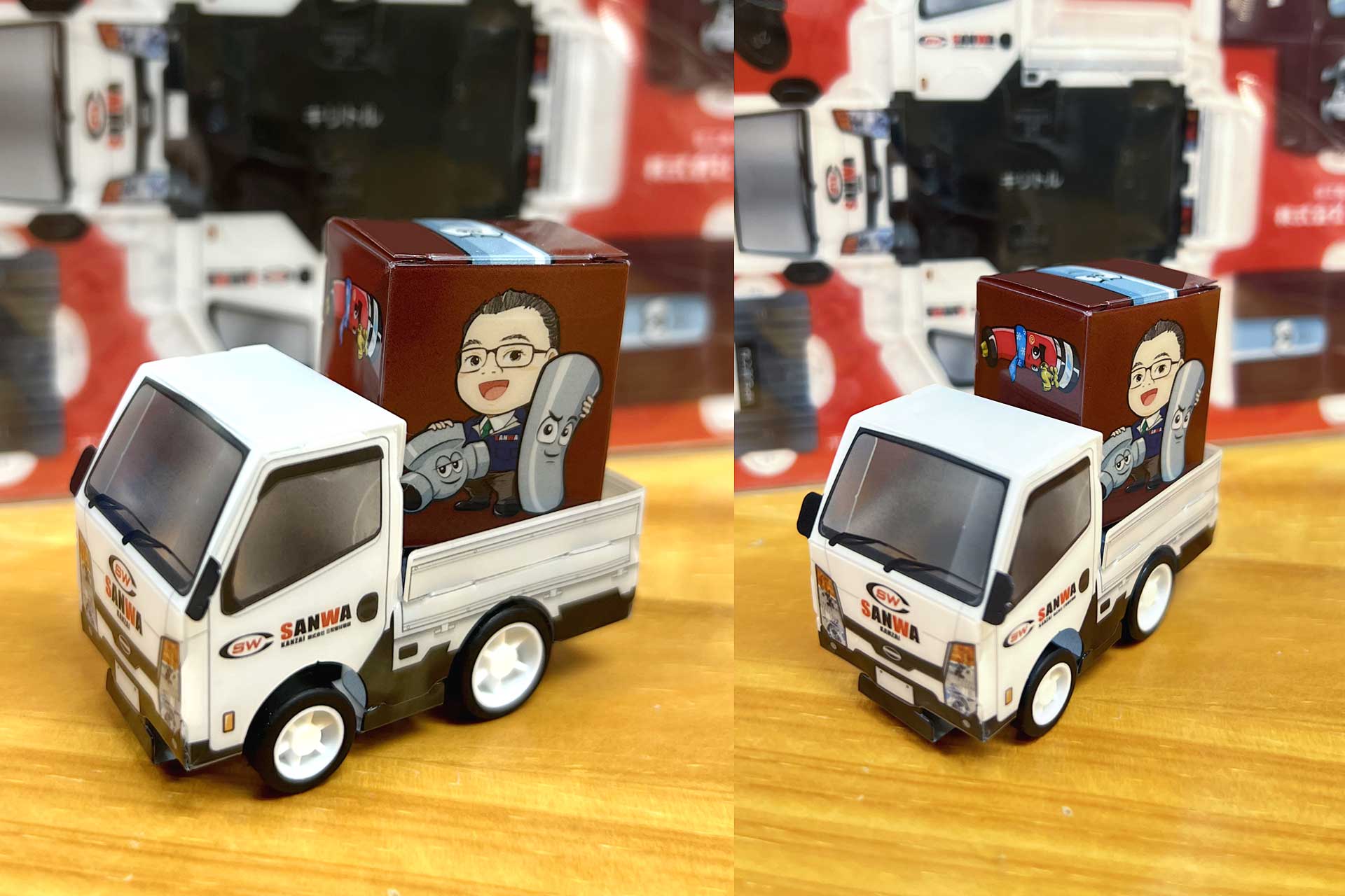 オリジナルプルバックカーを作成しました!